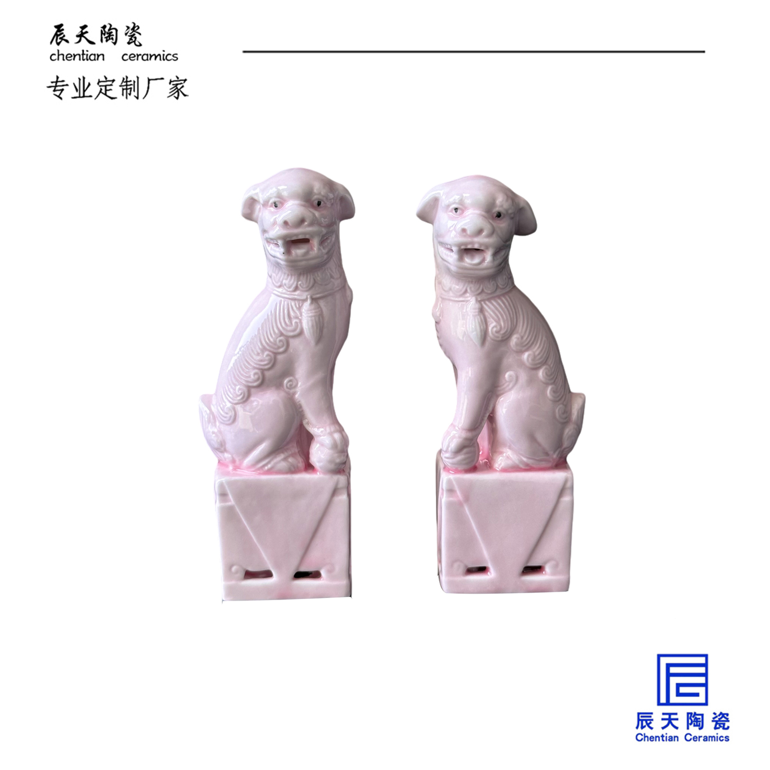 <b>客戶定制 文創(chuàng)立體獅子狗陶瓷印章</b>